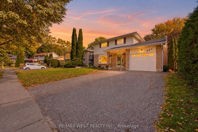 Detached at 441 Paddington Crescent, Oshawa, ON L1G 7P3