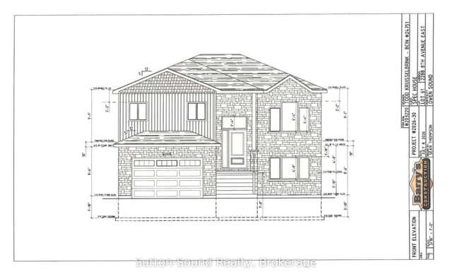 Detached at 2288 8Th Avenue E, Owen Sound, ON N4K 6X1