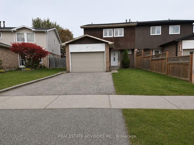 Semi-Detached at 238 Braymore Boulevard, Toronto, ON M1B 2G8, Toronto E11