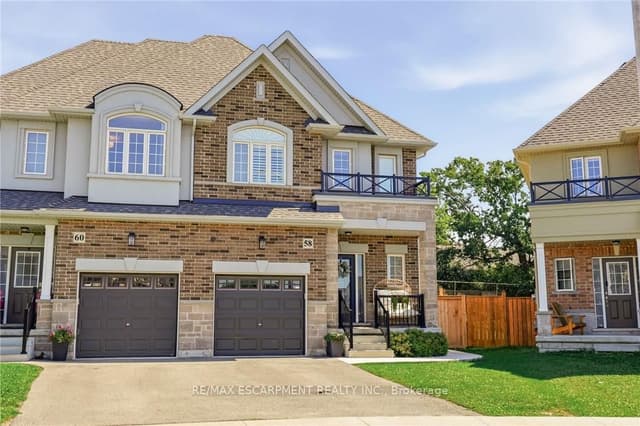 Semi-Detached at 58 Starling Drive, Hamilton, ON L9A 0C5