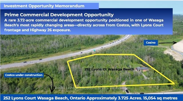 Land at 252 Lyons Court, Wasaga Beach, ON L9Z 1V1