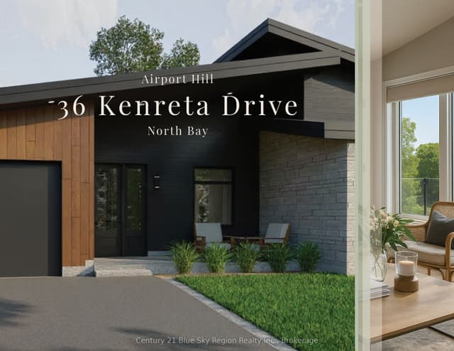 Semi-Detached at 36 Kenreta Drive, North Bay, ON P1C 0A5