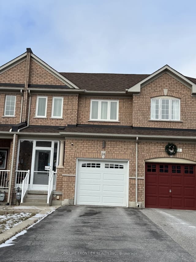 Att/Row/Townhouse at 14 Barr Crescent, Aurora, ON L4G 0B8