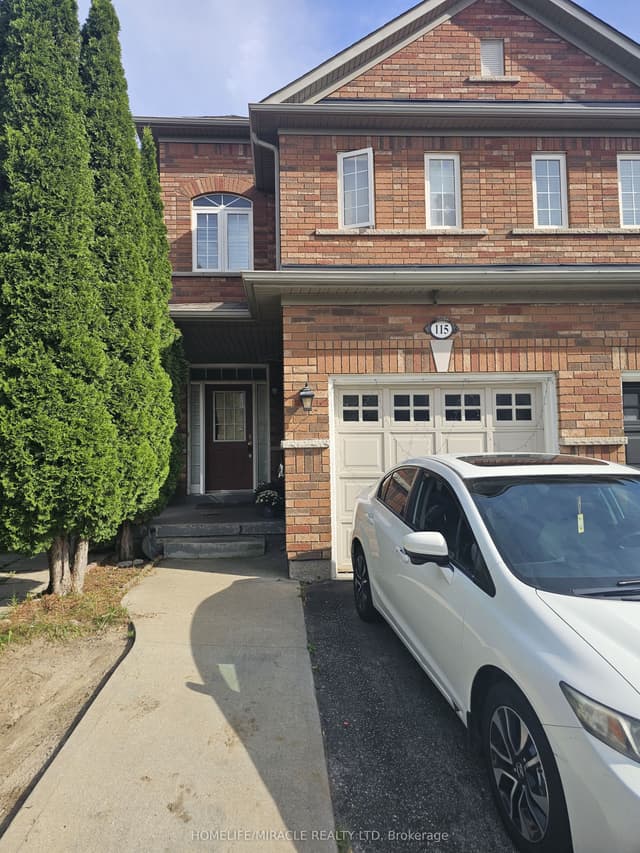 Semi-Detached at 115 Nathaniel Crescent, Brampton, ON L6Y 5M3