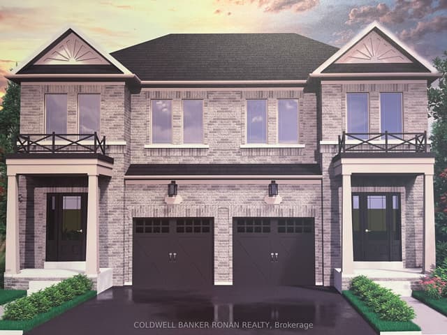 Semi-Detached at Lot 2 (R) Street B, Bradford West Gwillimbury, ON L3Z 1H9