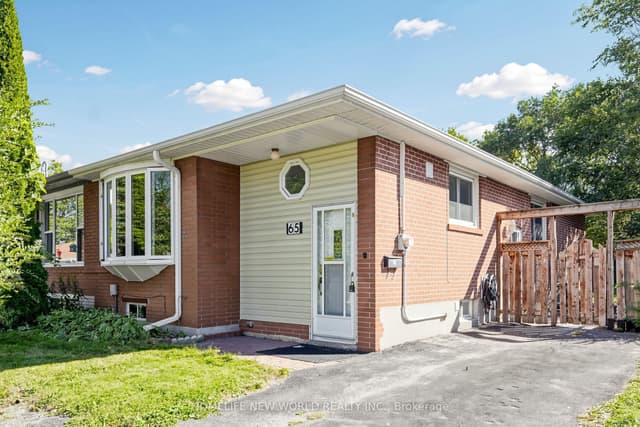 Semi-Detached at 65 Walter Avenue, Newmarket, ON L3Y 2T4
