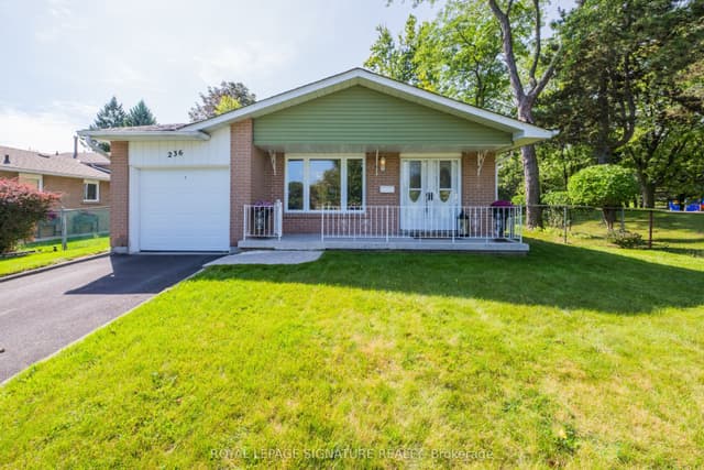 Detached at 236 John Tabor Trail, Toronto, ON M1B 2R4, Toronto E11