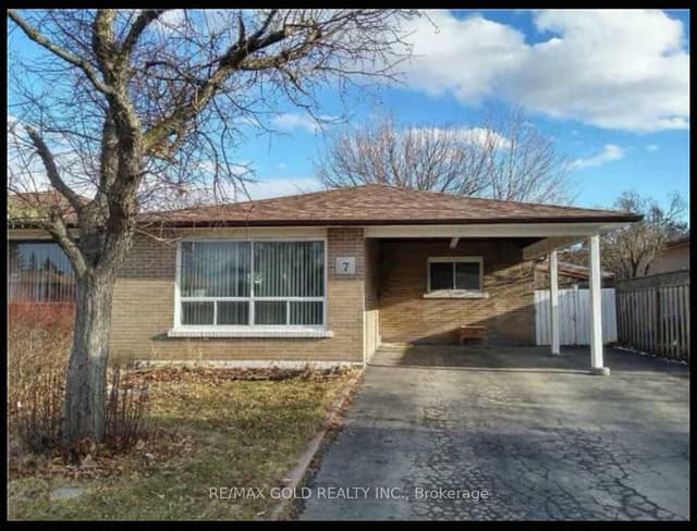 Semi-Detached at 7 Forsythia Road Upper, Brampton, ON L6T 2G2