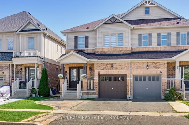 Semi-Detached at 15 Hoard Avenue S, New Tecumseth, ON L9R 0M4