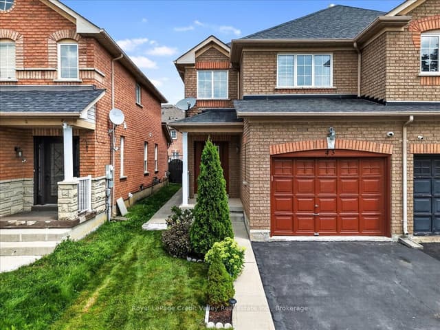 Semi-Detached at 43 Coppermill Drive, Brampton, ON L7A 1N1