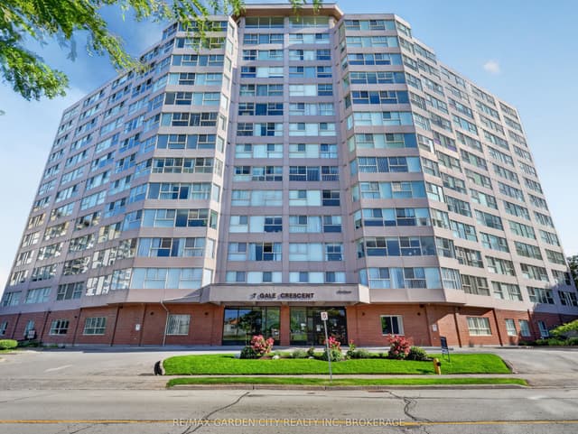 Condo Apartment at 7 Gale Crescent 1107, St. Catharines, ON L2R 7M8