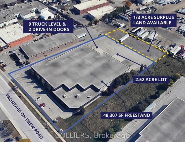 Industrial at 2200 Drew Road, Mississauga, ON L5S 1B1