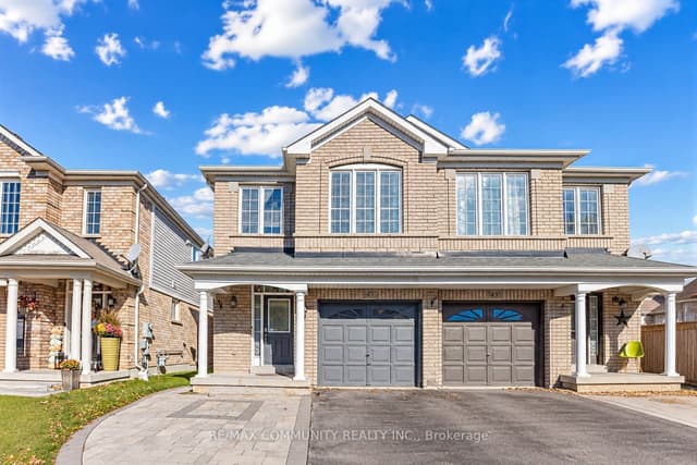 Semi-Detached at 45 Tozer Crescent, Ajax, ON L1T 5A1