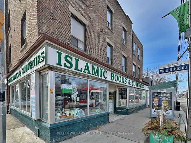 Store W Apt/Office at 1395 Gerrard Street E, Toronto, ON M4L 1Z3, Toronto E01