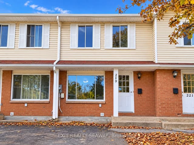 Att/Row/Townhouse at 219 Lemay Street, Cornwall, ON K6H 3C2