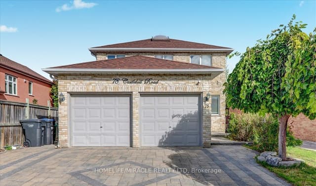 Detached at 78 Castlehill Road, Brampton, ON L6X 4C8