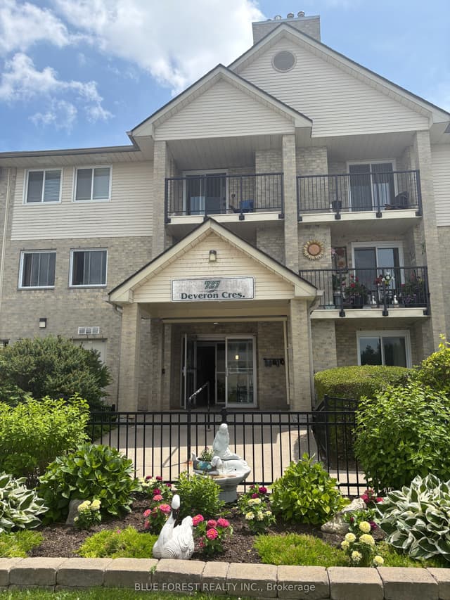 Condo Apartment at 727 Deveron Crescent 210, London South, ON N5Z 4X4