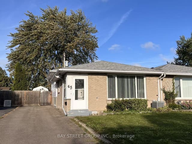 Semi-Detached at 65 SAINT ANDREWS Avenue, Welland, ON L3B 1E3