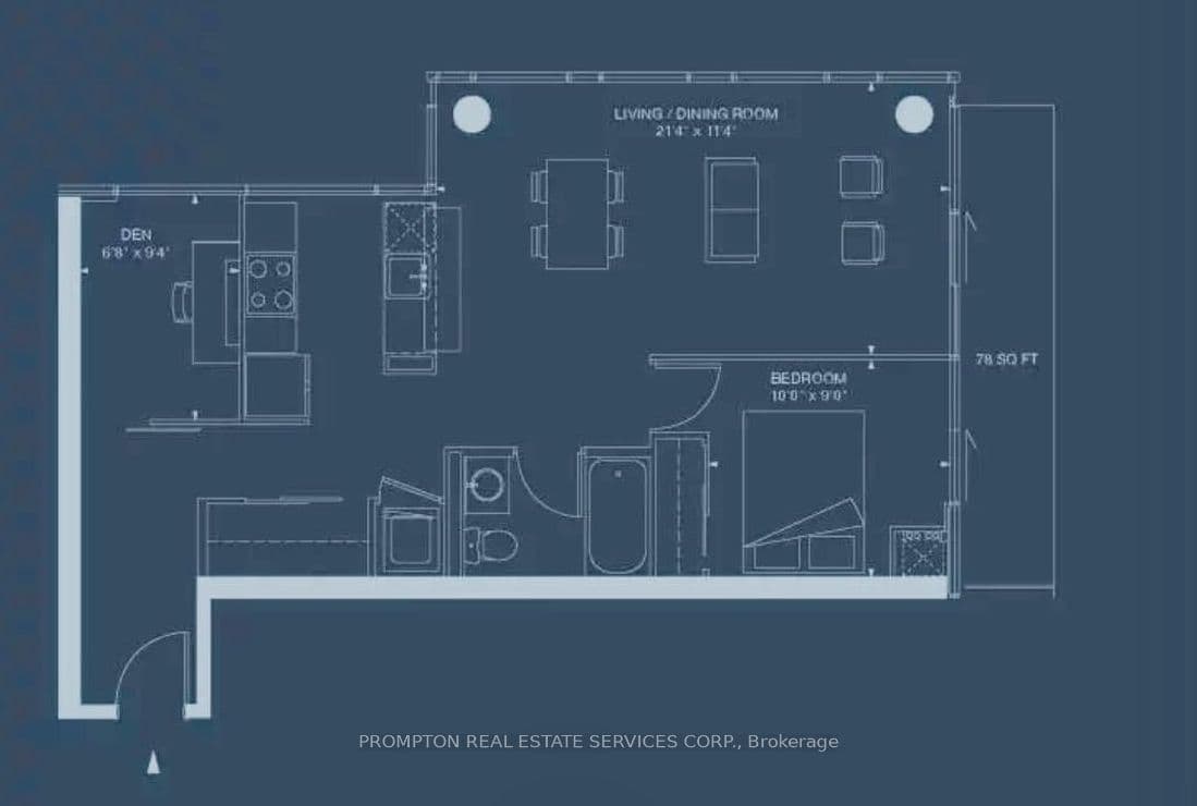 Suite 3011 · Floor 30, Unit 3011 · 105 The Queensway