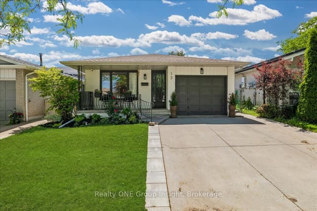 Detached at 13 Salina Place, Hamilton, ON L8G 4L4