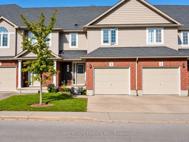 Att/Row/Townhouse at 755 Linden Drive 3, Cambridge, ON N3H 0E4