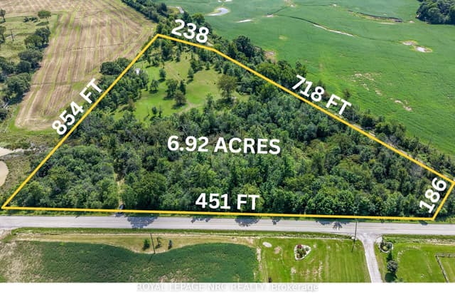 Vacant Land at 1320 Concession 1 Road, Haldimand, ON N0A 1C0