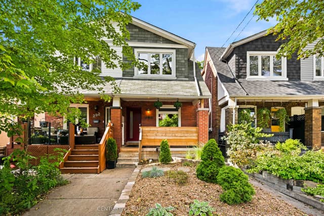 Semi-Detached at 294 Gainsborough Road, Toronto, ON M4L 3C6, Toronto E02