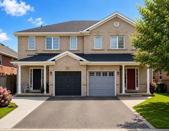 Semi-Detached at 97 Hollingsworth Circle, Brampton, ON L7A 0J5