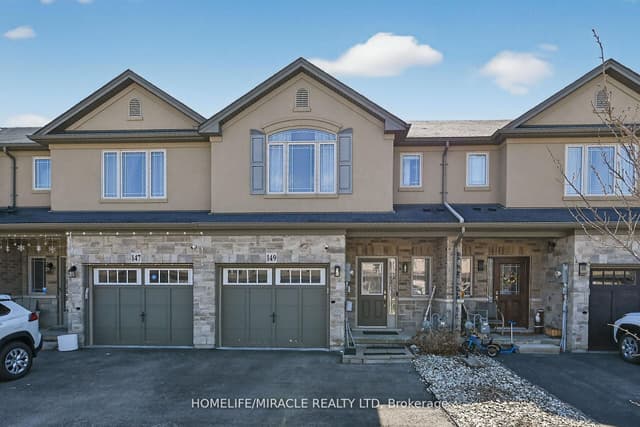 Att/Row/Townhouse at 149 Kinsman Drive, Hamilton, ON L0R 1C0