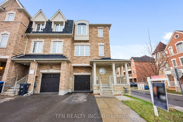 Att/Row/Townhouse at 2 Shiff Crescent, Brampton, ON L6Z 0B4