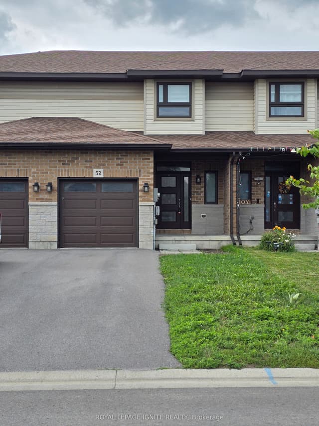 Att/Row/Townhouse at 52 Cottonwood Drive, Belleville, ON K8N 0J2