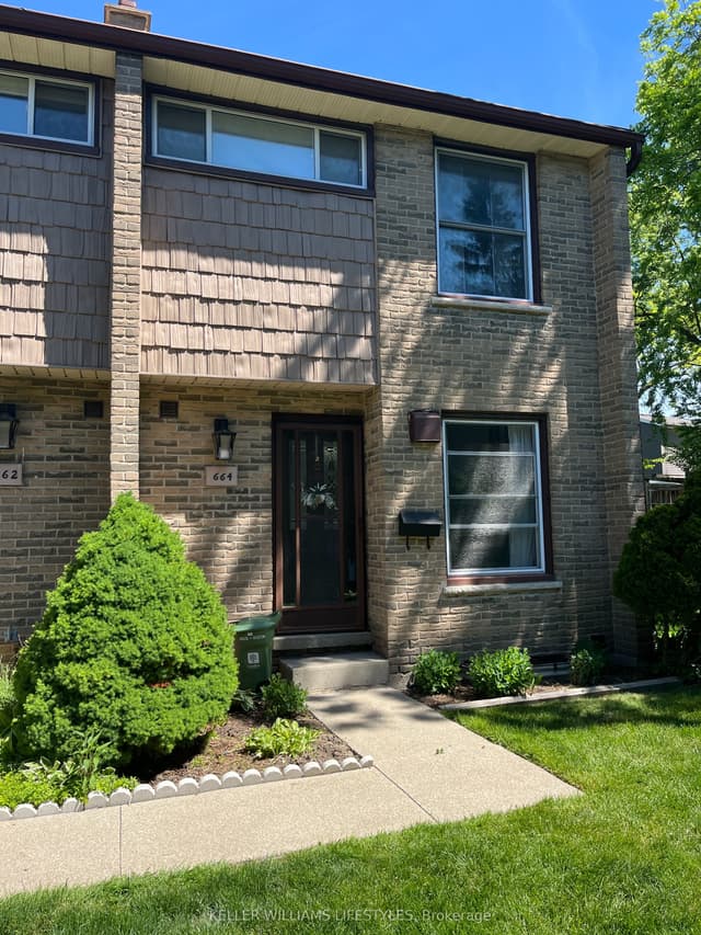 Condo Townhouse at 664 Wonderland Road S, London South, ON N6K 1L8