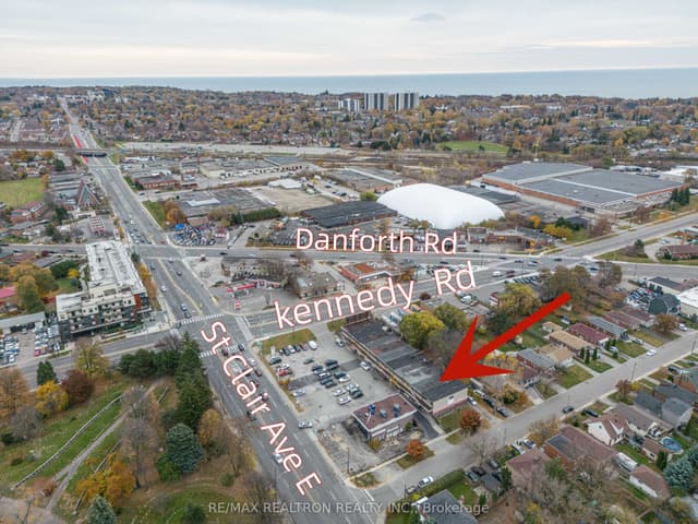 Store W Apt/Office at 3541 St Clair Avenue E, Toronto, ON M1K 1L6, Toronto E04