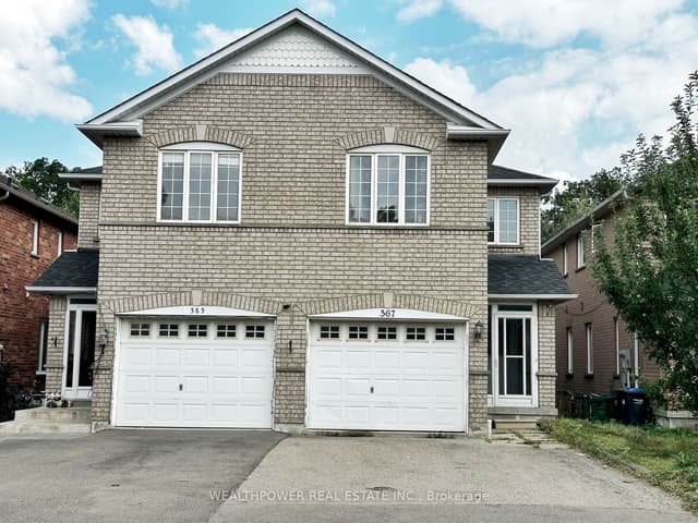 Semi-Detached at 567 Summer Park Crescent, Mississauga, ON L5B 4E9
