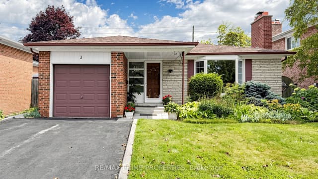Detached at 3 Leeswood Crescent E, Toronto, ON M1S 2P4, Toronto E07