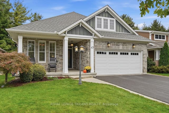 Detached at 43 Hickory Lane, St. Thomas, ON N5R 6K9