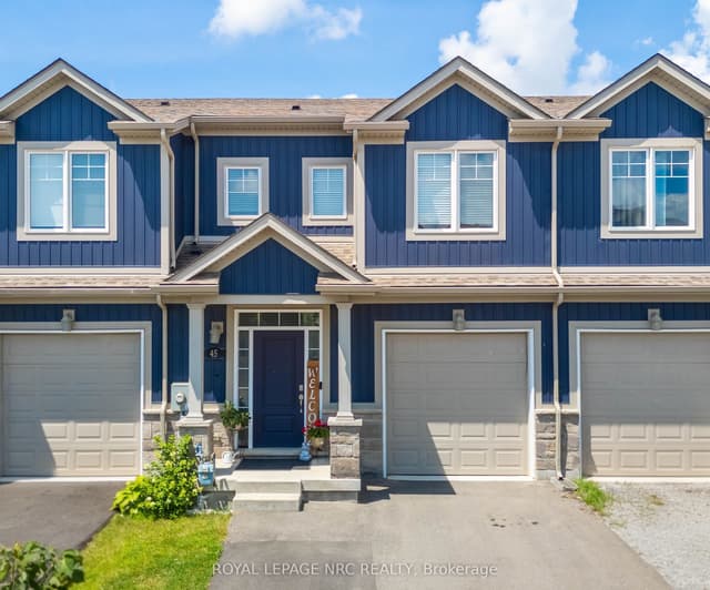 Att/Row/Townhouse at 45 Wilkerson Street, Thorold, ON L2V 0G4