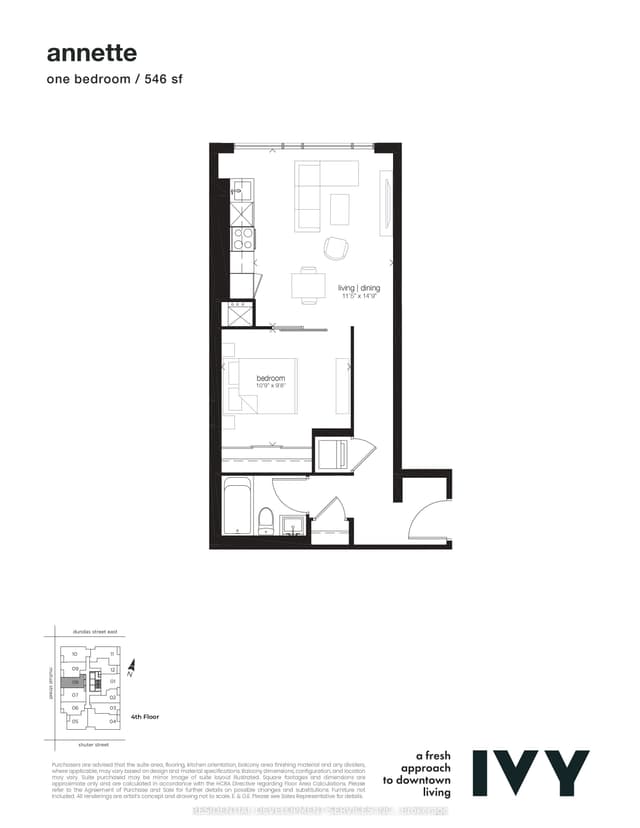Condo Apartment at 65 Mutual Street 408, Toronto, ON M5B 0E5, Toronto C08