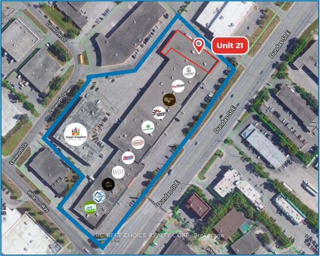 Commercial Retail at 1855 Dundas Street E 21, Mississauga, ON L4X 1M1