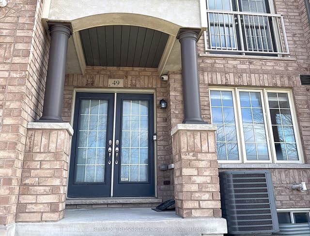 Att/Row/Townhouse at 49 Memon Place, Markham, ON L6E 0S1