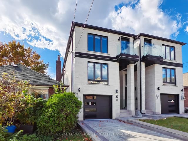 Detached at 52A Robinson Avenue, Toronto, ON M1L 3T1, Toronto E06