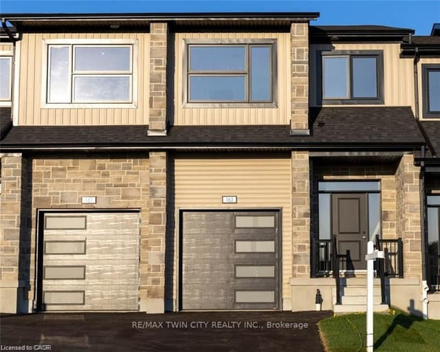 Att/Row/Townhouse at 163 Dunnigan Drive, Kitchener, ON N2B 0B1