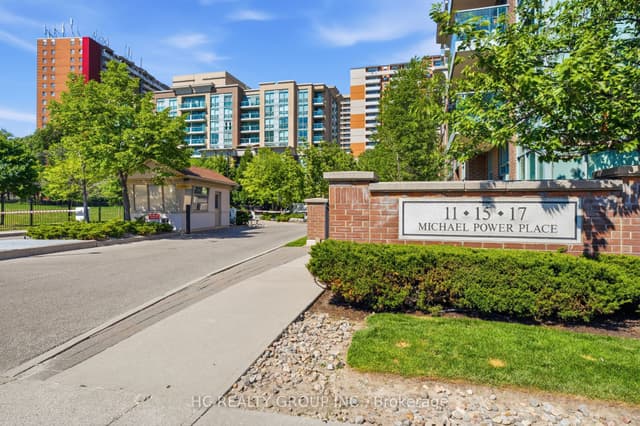Condo Apartment at 17 Michael Power Place 713, Toronto, ON M9A 5G5, Toronto W08