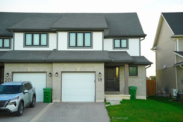 Semi-Detached at 18 Weir Crescent, St. Thomas, ON N5R 0L7