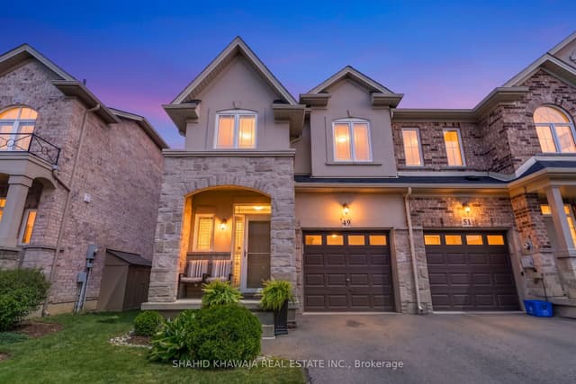 Att/Row/Townhouse at 49 Candlewood Court, Hamilton, ON L8J 0C4