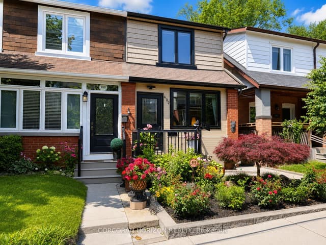 Semi-Detached at 402 Rhodes Avenue, Toronto, ON M4L 3A5, Toronto E01