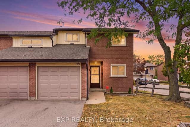 Condo Townhouse at 195 Queen Victoria Drive 38, Hamilton, ON L8W 1W6