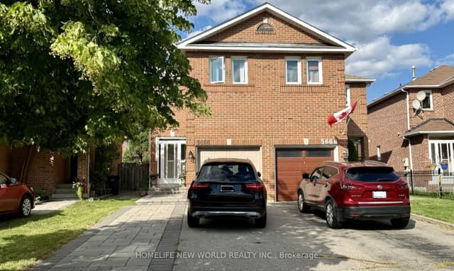 Semi-Detached at 5666 Cortina Crescent, Mississauga, ON L4Z 3R4