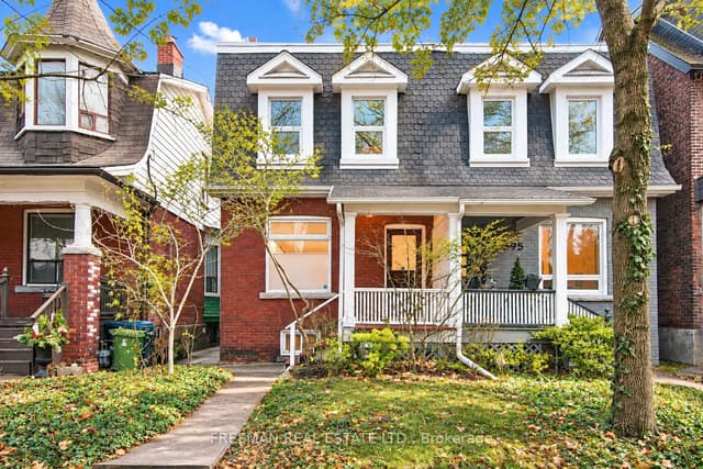 Semi-Detached at 597 Palmerston Avenue, Toronto, ON M6G 2P8, Toronto C02