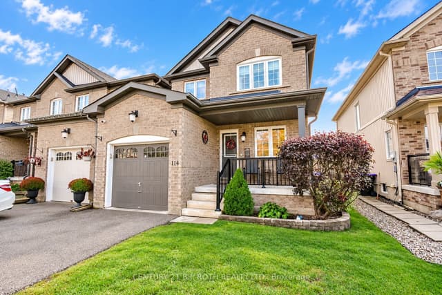Att/Row/Townhouse at 114 Stonemount Crescent, Essa, ON L0M 1B4